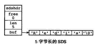 #5字节长的SDS